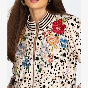 Johnny Was Josephine Mock Neck Sweatshirt